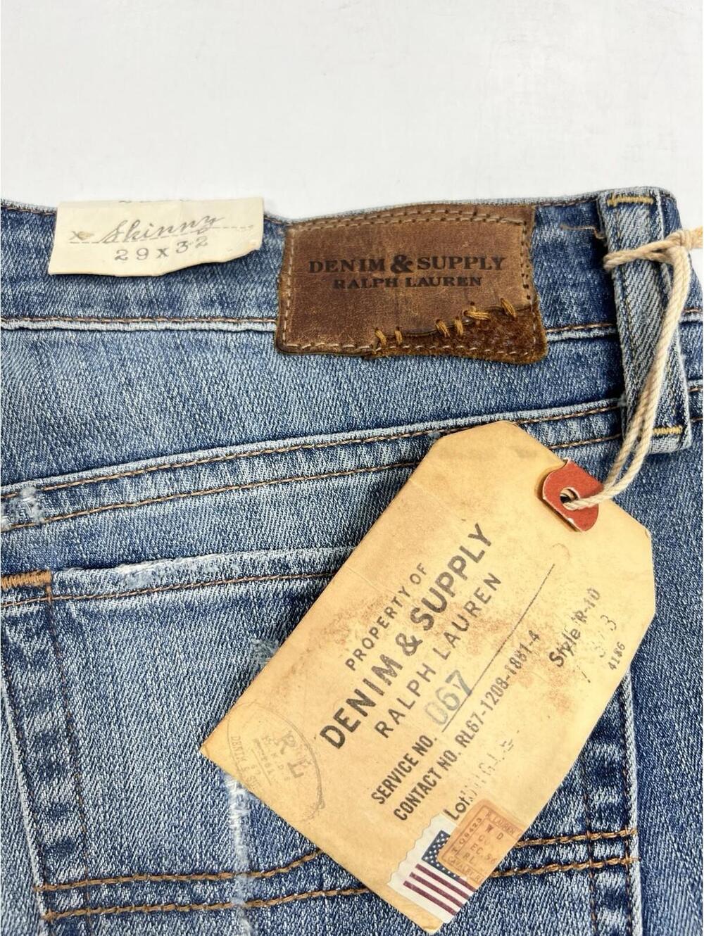 Ralph Lauren Denim & Supply Polo Jeans Kayla Skinny Sz 29x32 New - Picture 5 of 7